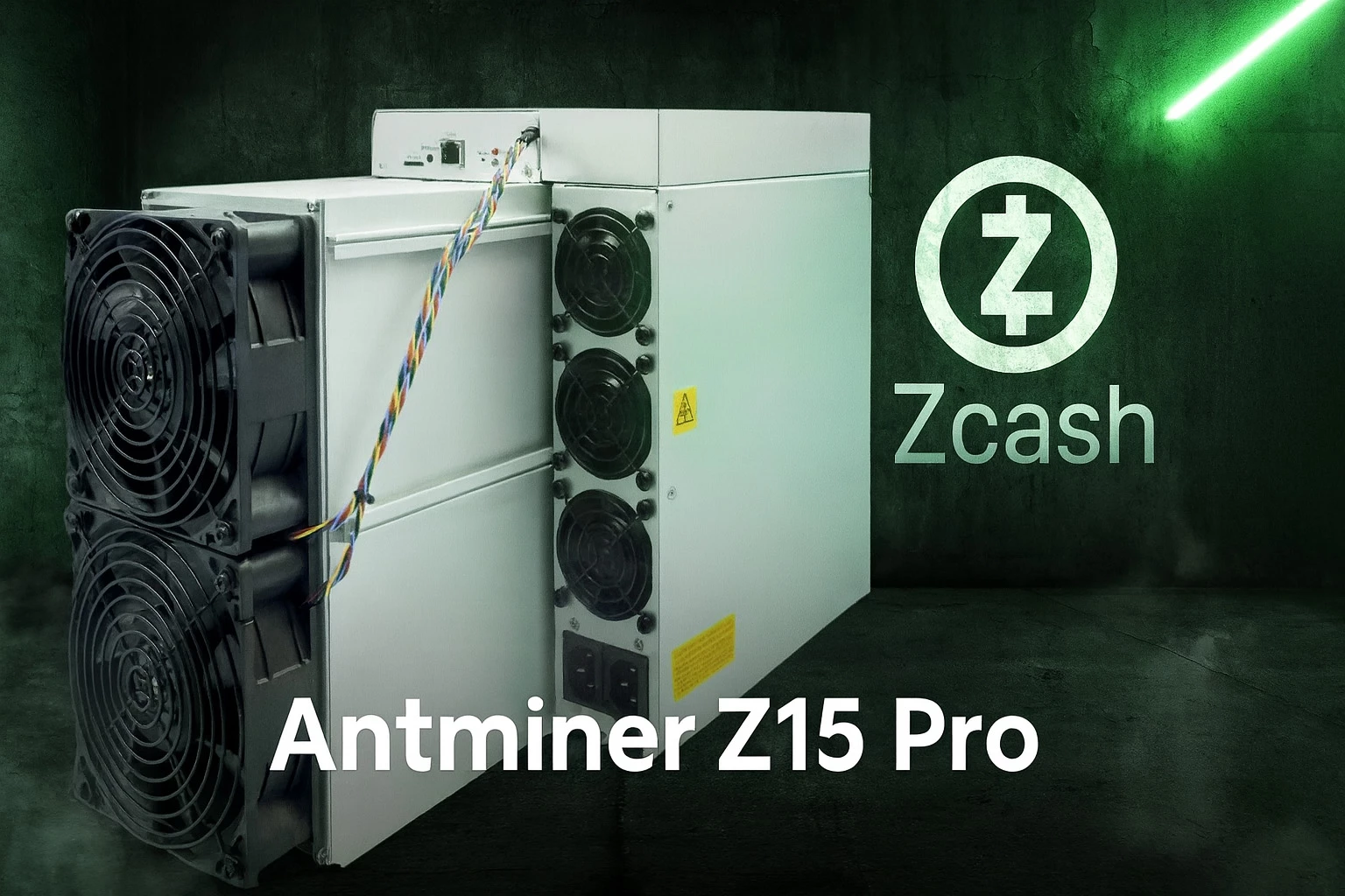 Antminer Z15 Pro - top rated Zcash miner 2025